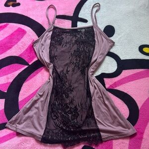 Liliac Mesh Slip On Dress